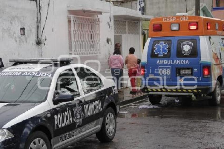 MUERE AHOGADO AL INTERIOR DE SU CASA