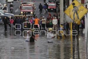 INUNDACIONES AL SUR DE LA CIUDAD