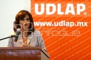 SENADORA BLANCA ALCALA Y LUCERO SALDAÑA UDLAP