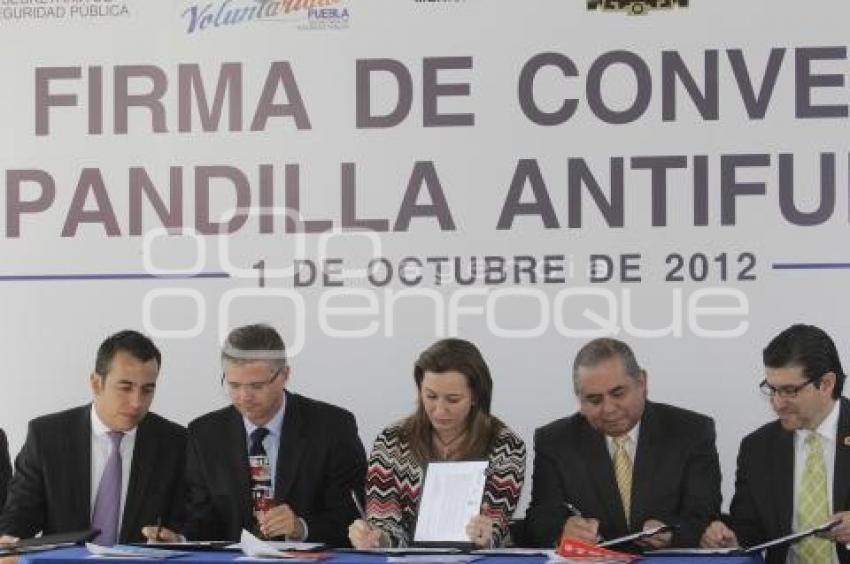 CONVENIO . PANDILLA ANTIFUEGO
