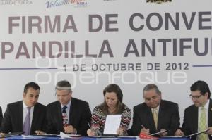 CONVENIO . PANDILLA ANTIFUEGO