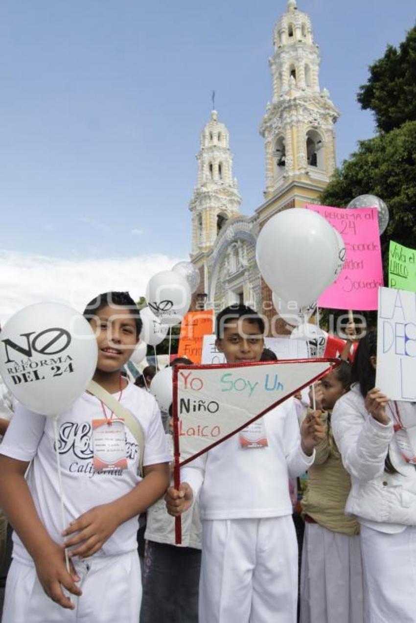 MARCHA CONTRA LA REFORMA DEL ARTÍCULO 24