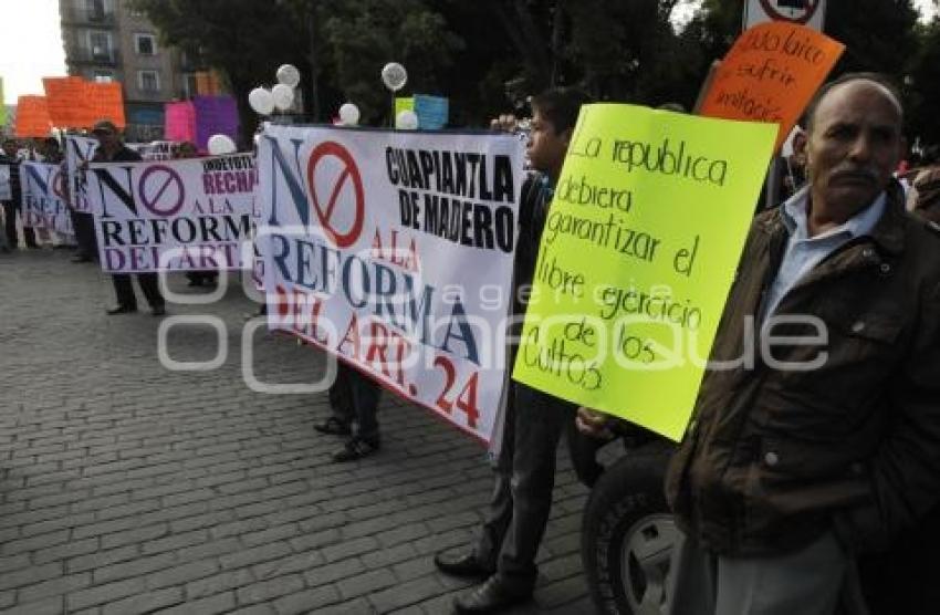 MARCHA CONTRA LA REFORMA DEL ARTÍCULO 24