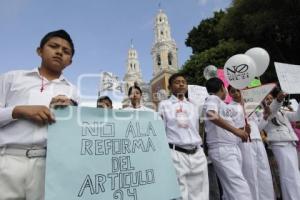 MARCHA CONTRA LA REFORMA DEL ARTÍCULO 24