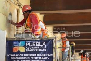 INICIO OBRA DE REHABILITACIÓN EL PORTALILLO