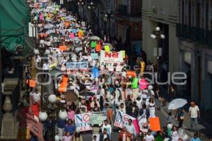 MANIFESTACIÓN EN CONTRA DEL ARTÍCULO 24