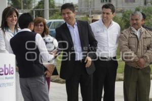 INAUGURACIÓN AULAS TELESECUNDARIA