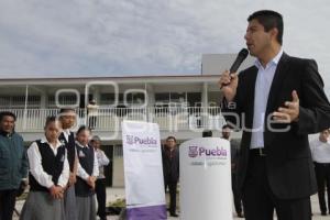 INAUGURACIÓN AULAS TELESECUNDARIA