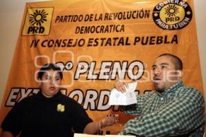 ERICK COTOÑETO NUEVO DIRIGENTE ESTATAL DEL PRD