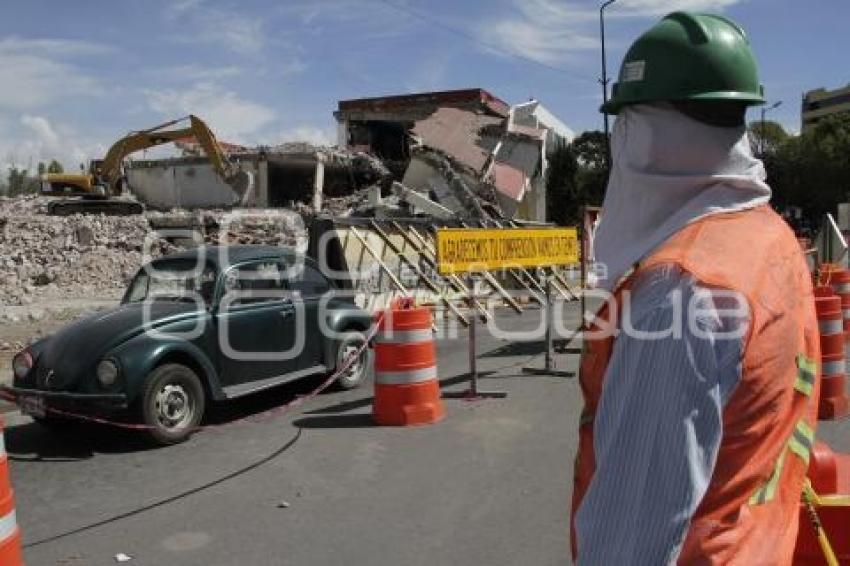 CONTINÚA DEMOLICIÓN DE LA PROCURADURÍA . CODESA