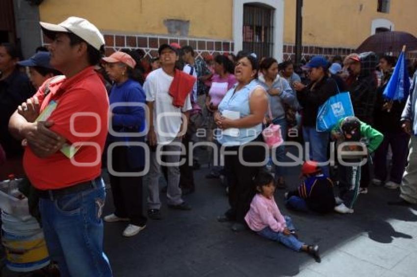 MANIFESTACIÓN SAN BERNANDINO CHALCHIHUAPAN