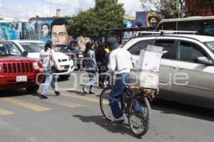 TRÁFICO POR OBRA BULEVAR 5 DE MAYO