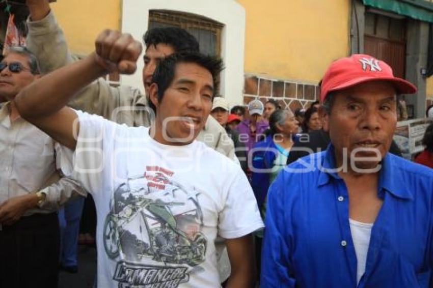 MANIFESTACIÓN SAN BERNANDINO CHALCHIHUAPAN