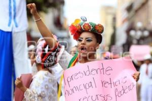 MANIFESTACIÓN ESTUDIANTES FNERRR