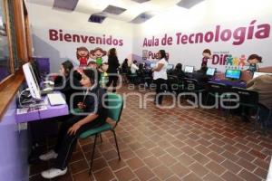 SMDIF INAUGURÓ DE AULA DE MEDIOS