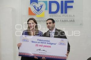 ENTREGAN DONATIVOS PARA NIÑOS INDÍGENAS