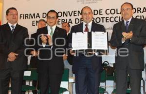 CONVENIO COLABORACIÓN SRIA DE GOBIERNO UNIVERSIDADES PROTECCIÓN CIVIL