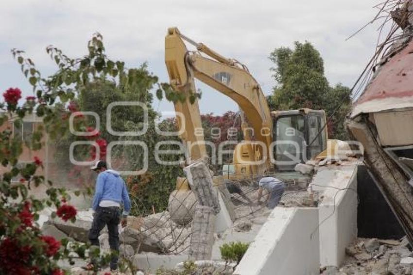 CONTINÚA DEMOLICIÓN DE LA PROCURADURÍA . CODESA