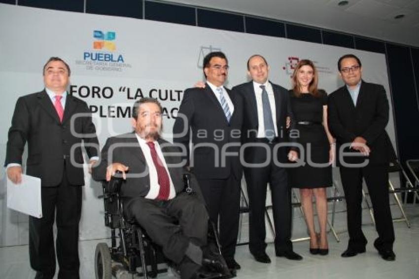 FORO CULTURA LEGALIDAD DE LA REFORMA LABORAL