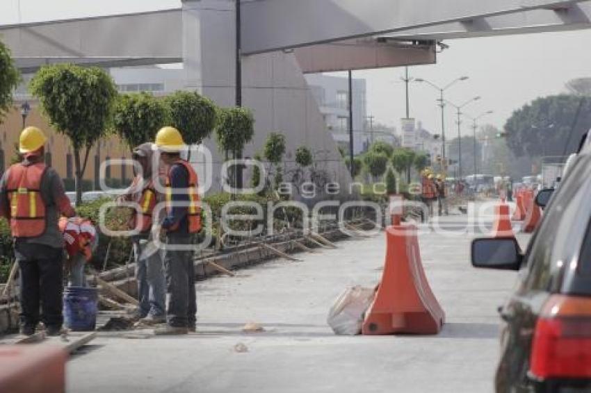 OBRAS . BULEVAR 5 DE MAYO