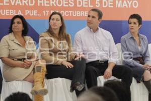 INICIAN OBRAS VIADUCTO BULEVARES CARLOS CAMACHO ESPÍRITU Y 5 DE MAYO