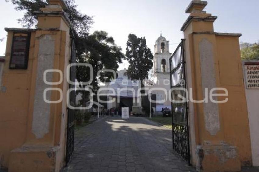 RESTAURACIÓN . TEMPLO DE SANTA ANITA