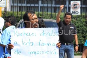 MANIFESTACIÓN FRENTE A LA SECRETARÍA DE TRABAJO