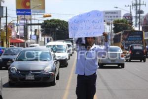 MANIFESTACIÓN FRENTE A LA SECRETARÍA DE TRABAJO