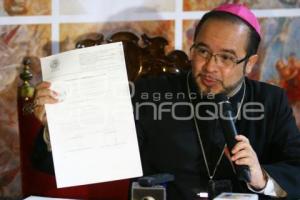 RUEDA DE PRENSA ARQUIDIOCESIS DE PUEBLA