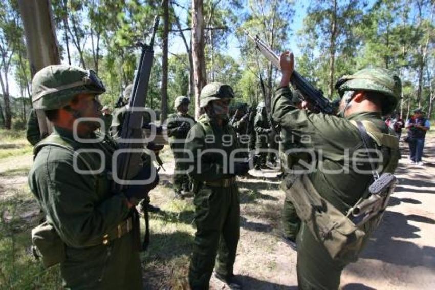 EJERCICIOS ESCUELA MILITAR DE BLINDAJE