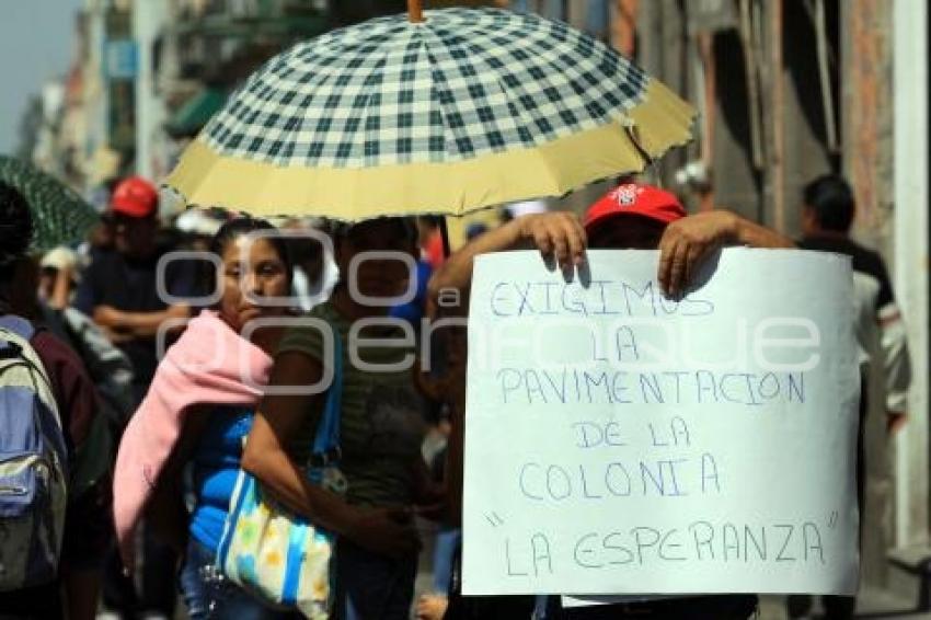 MANIFESTACIÓN ANTORCHA CAMPESINA