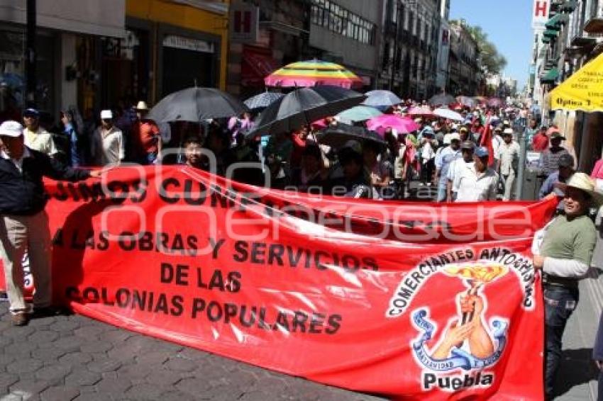 MANIFESTACIÓN ANTORCHA CAMPESINA