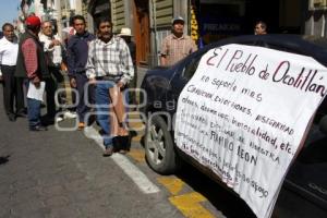 MANIFESTACIÓN HABITANTES OCOTITLÁN