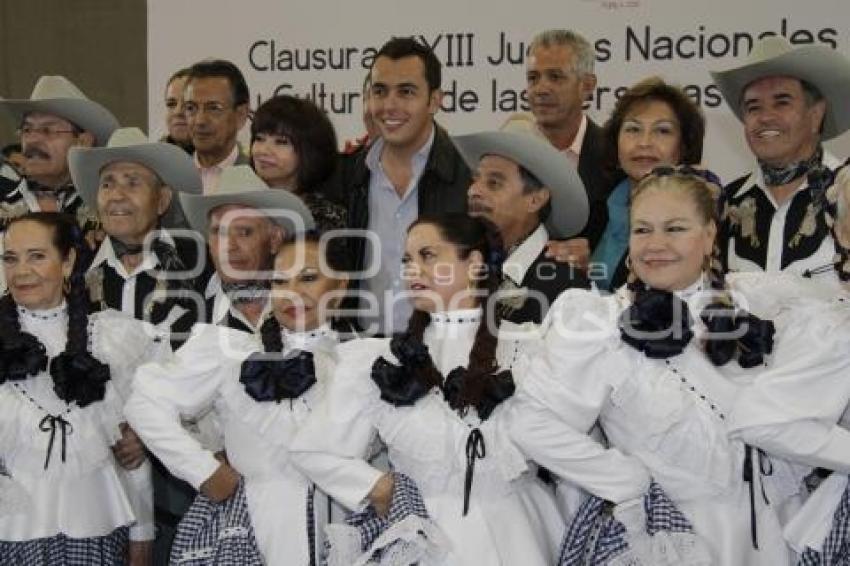 CLAUSURA JUEGOS NACIONALES PERSONAS ADULTAS MAYORES