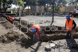 OBRAS EN SAN PEDRO CHOLULA