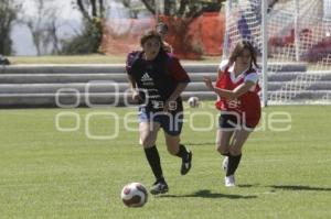 FUTBOL FEMENIL . VISORIAS