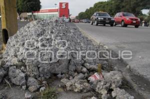 AVANCE DE CONCRETO HIDRÁULICO BULEVAR 5 DE MAYO