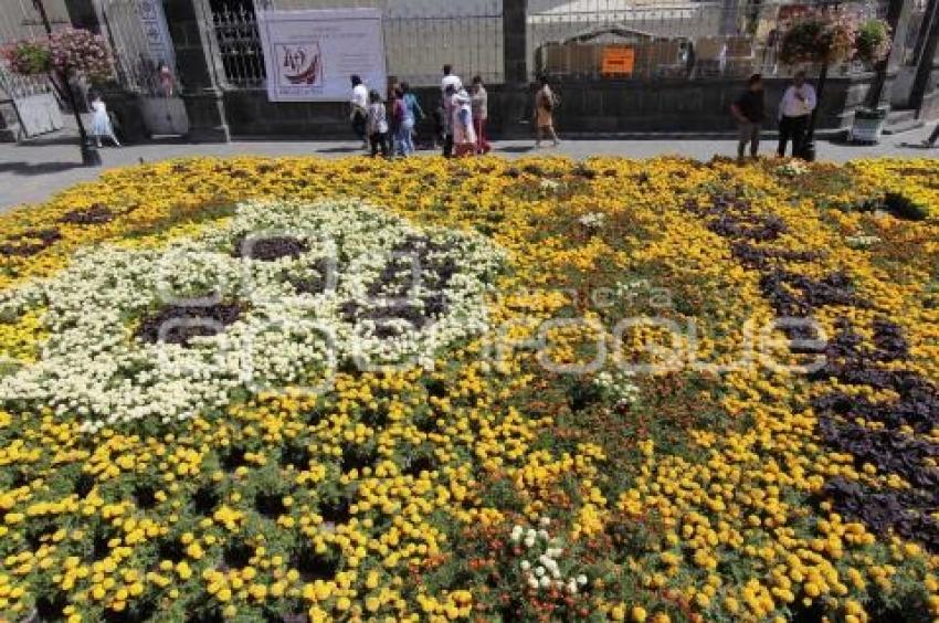 DÍA DE MUERTOS . ALFOMBRA MONUMENTAL