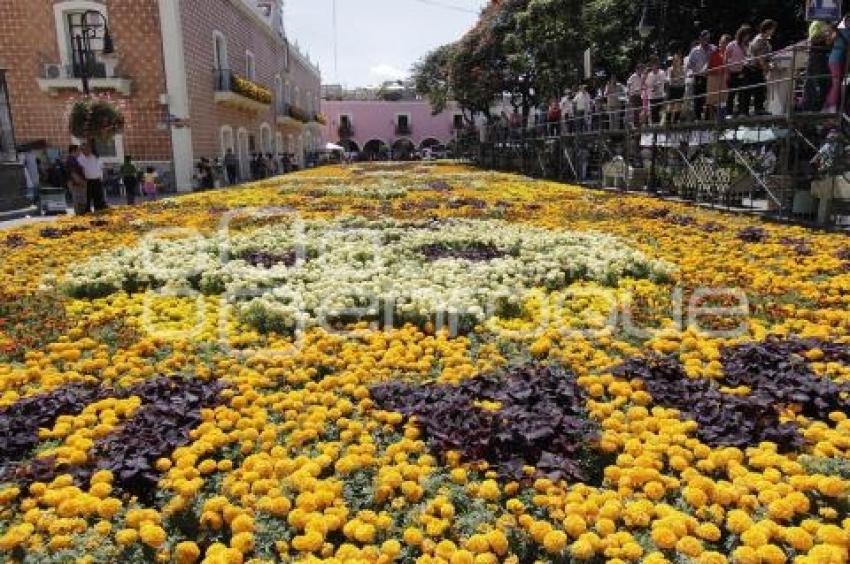 DÍA DE MUERTOS . ALFOMBRA MONUMENTAL