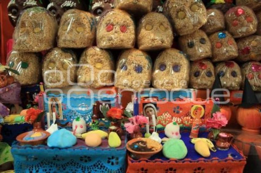 VENTA DE CALAVERITAS Y DULCES DE MUERTOS