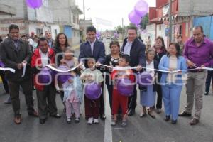 INAUGURA CALLES EDUARDO RIVERA