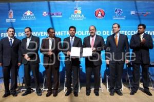 FIRMA DE CONVENIO METROPOLITANO DE PROTECCIÓN CIVIL