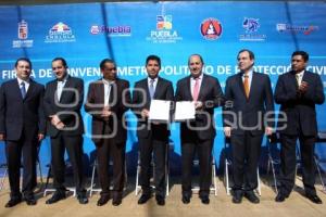 FIRMA DE CONVENIO METROPOLITANO DE PROTECCIÓN CIVIL