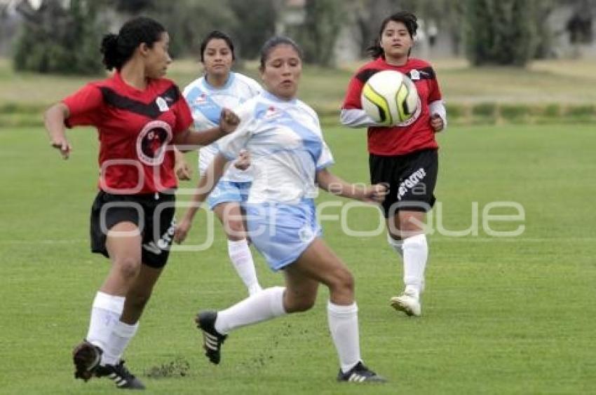 FUTBOL FEMENIL . PUEBLA VS VERACRUZ