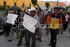 MANIFESTACIÓN DEFRAUDADOS