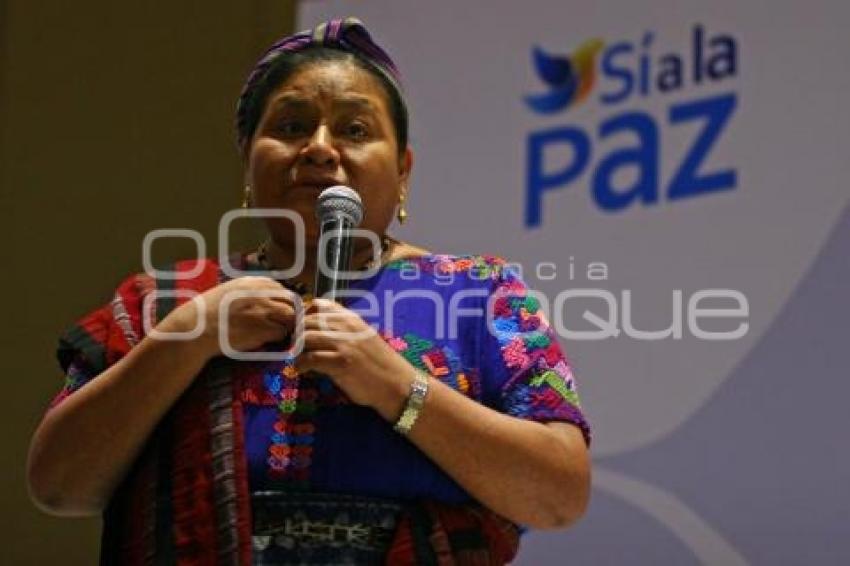 RIGOBERTA MENCHÚ TUM PREMIO NOBEL DE LA PAZ 1992