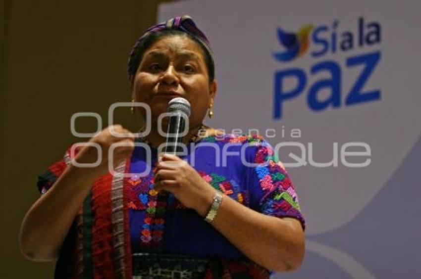 RIGOBERTA MENCHÚ TUM PREMIO NOBEL DE LA PAZ 1992