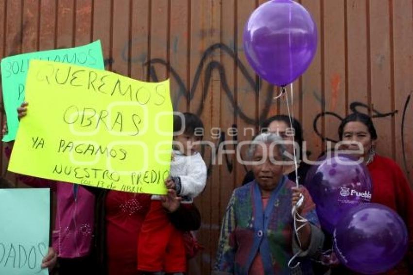 INAUGURACIÓN DE CALLES EN SAN PABLO XOCHIMEHUACÁN