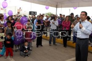 INAUGURACIÓN DE CALLES EN SAN PABLO XOCHIMEHUACÁN