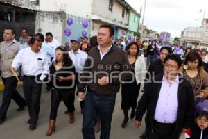 INAUGURACIÓN DE CALLES EN SAN PABLO XOCHIMEHUACÁN